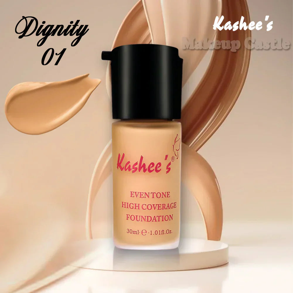 kashee's Liquid Foundation Eventone High Coverage 24 Hours Water Proof