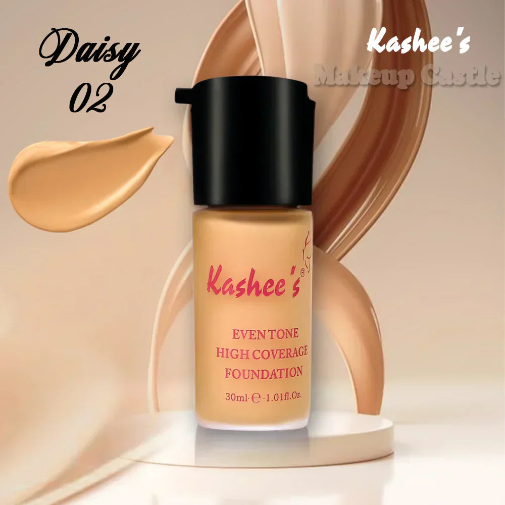 kashee's Liquid Foundation Eventone High Coverage 24 Hours Water Proof