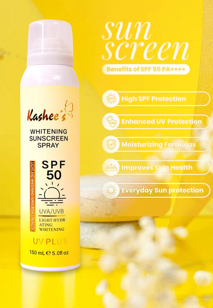 Whitening Sunscreen Spray